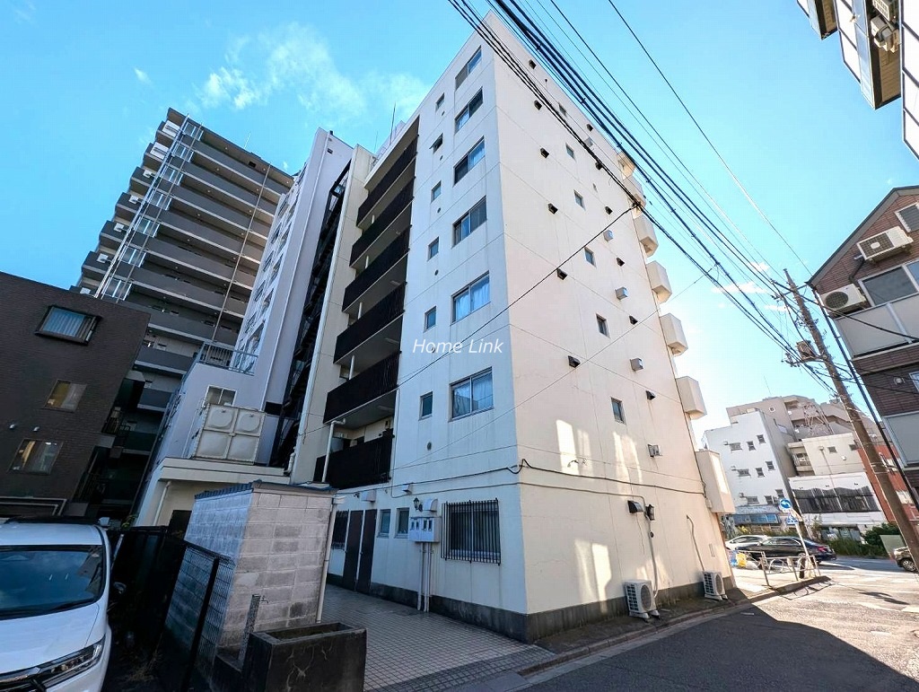 ライオンズマンション蓮沼 北西側からの外観