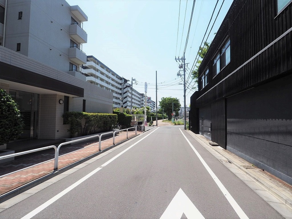 蓮根パーク・ホームズ　前面道路