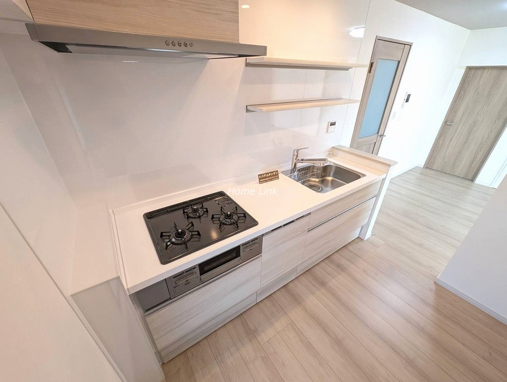 ライオンズマンション東浦和6階　食器洗浄機付きシステムキッチン