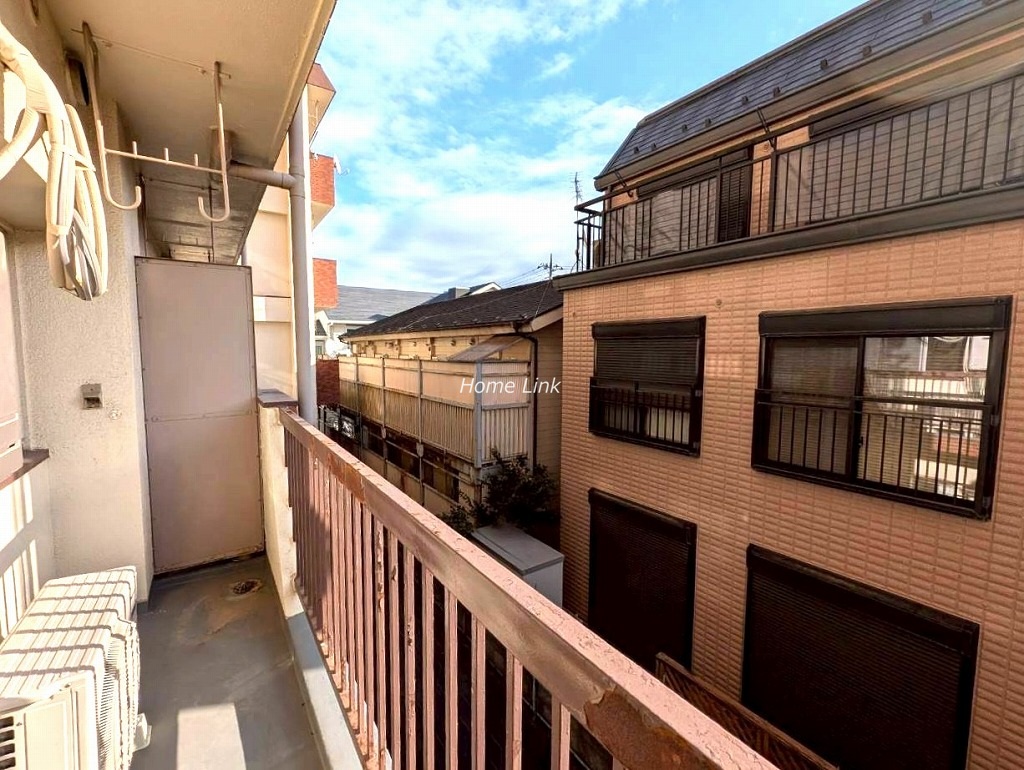 第1高島平マイコーポ2階　遮らないバルコニー前