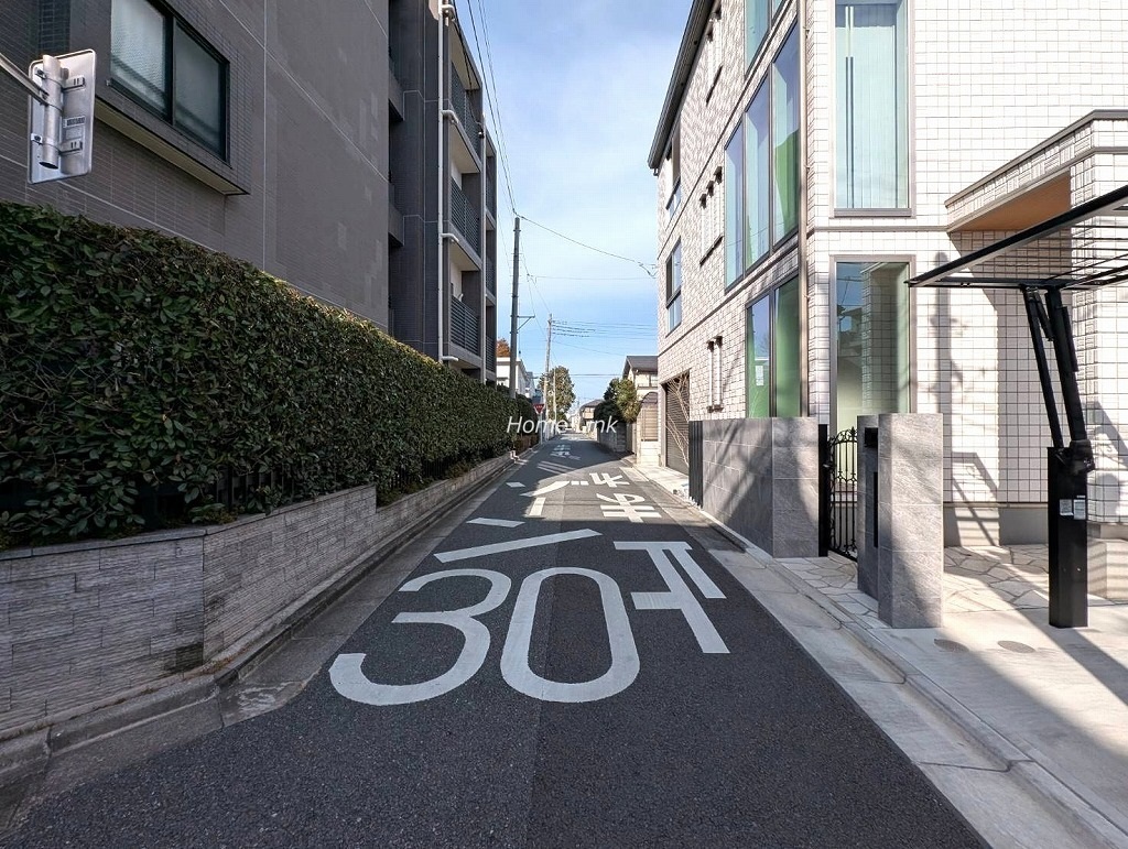 レクセル大宮 東側 前面道路