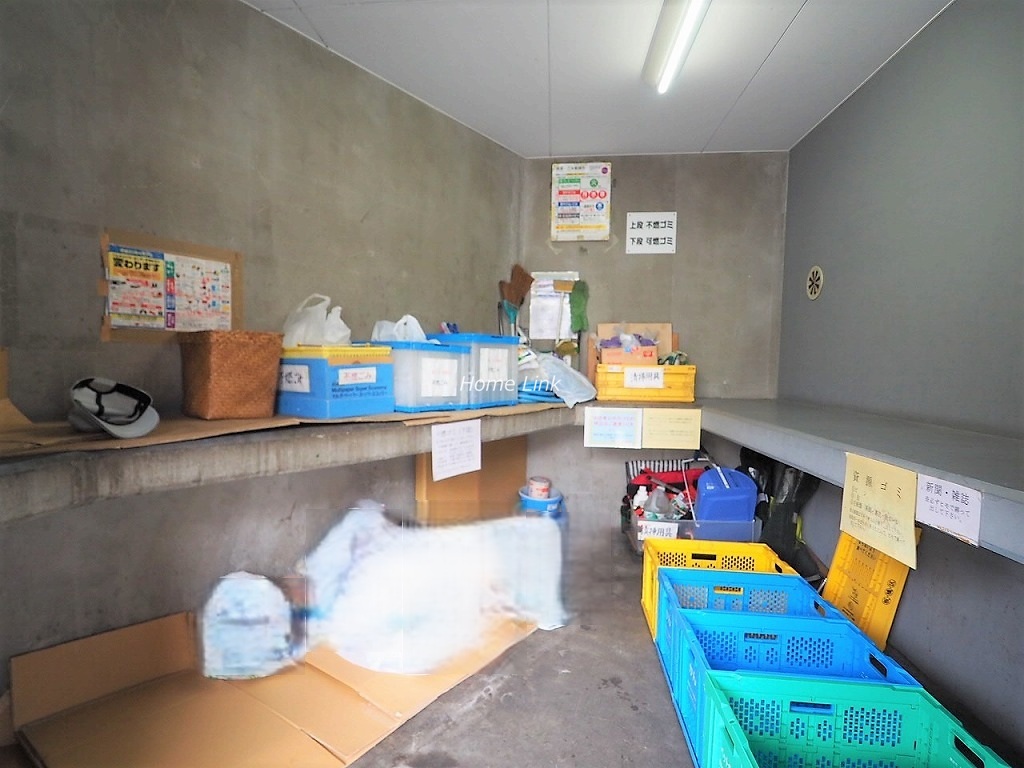 菱和パレス小竹向原 ゴミ置き場