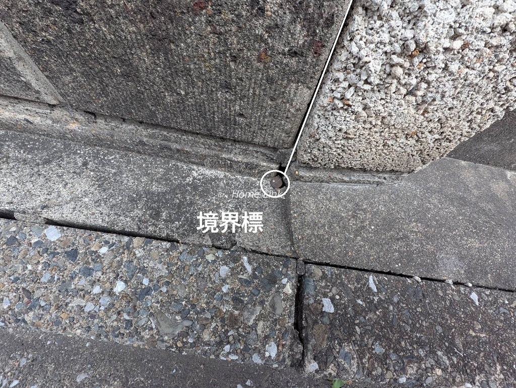 常盤台3丁目　中古戸建　境界