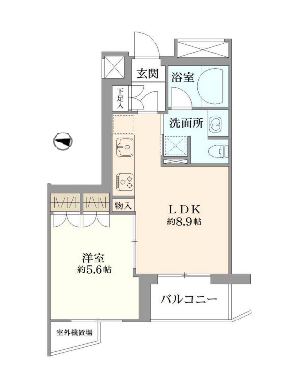 Dクラディア荻窪4階　間取図