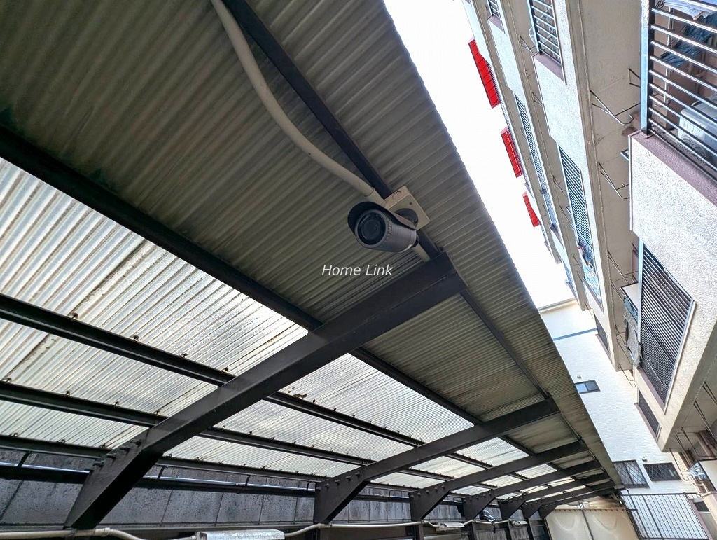 三田高島平第二コーポ　防犯カメラ