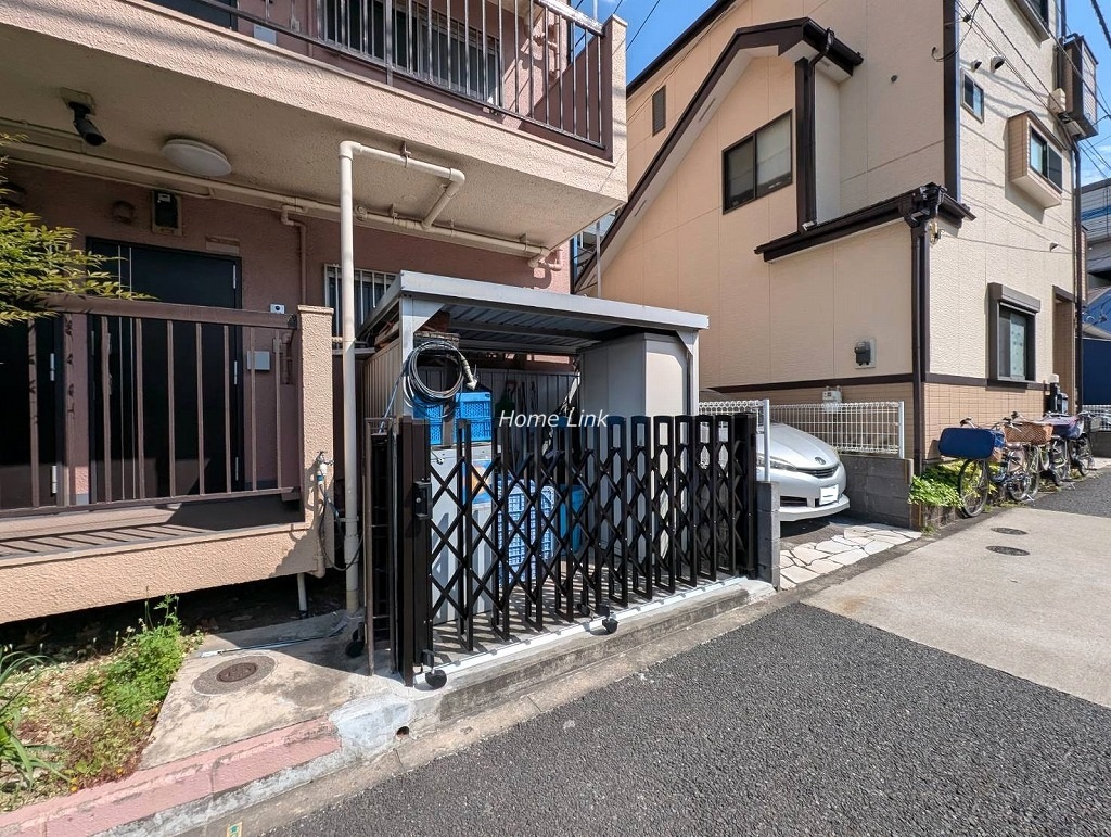 三田高島平第二コーポ　ゴミ置き場