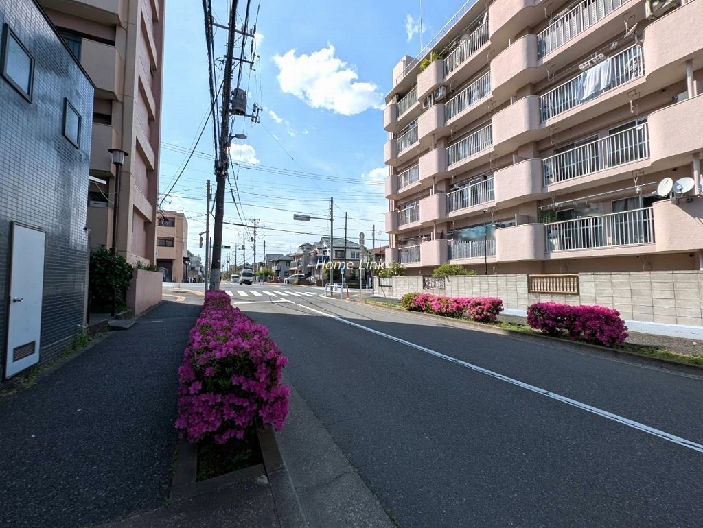 三田高島平第二コーポ　北側 前面道路