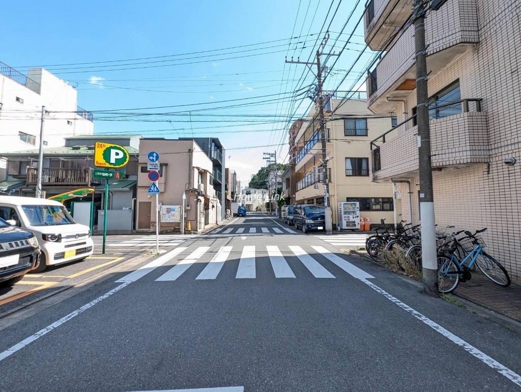ランデン池袋　東側 前面道路
