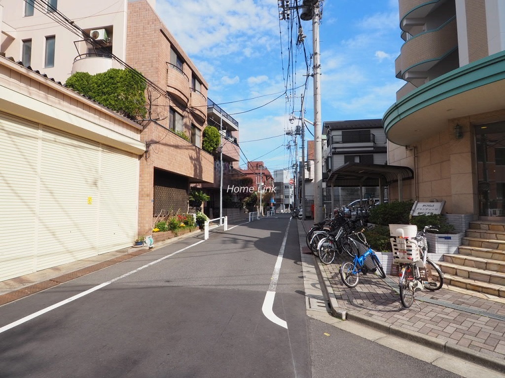 ダイアパレスグランデューロ板橋壱番館　前面道路