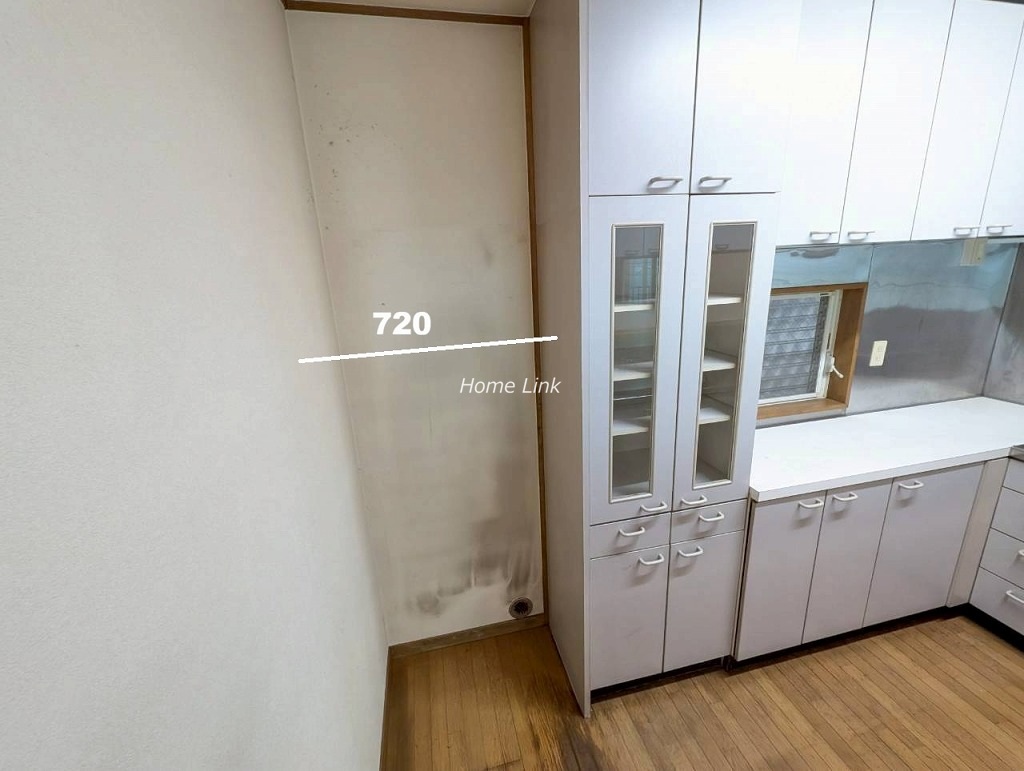 中台2丁目　中古戸建　1階 キッチン冷蔵庫置き場