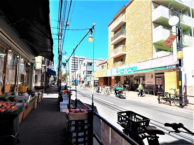 新蓮根団地14号棟周辺環境　蓮根中央商店街（ハミングロード）