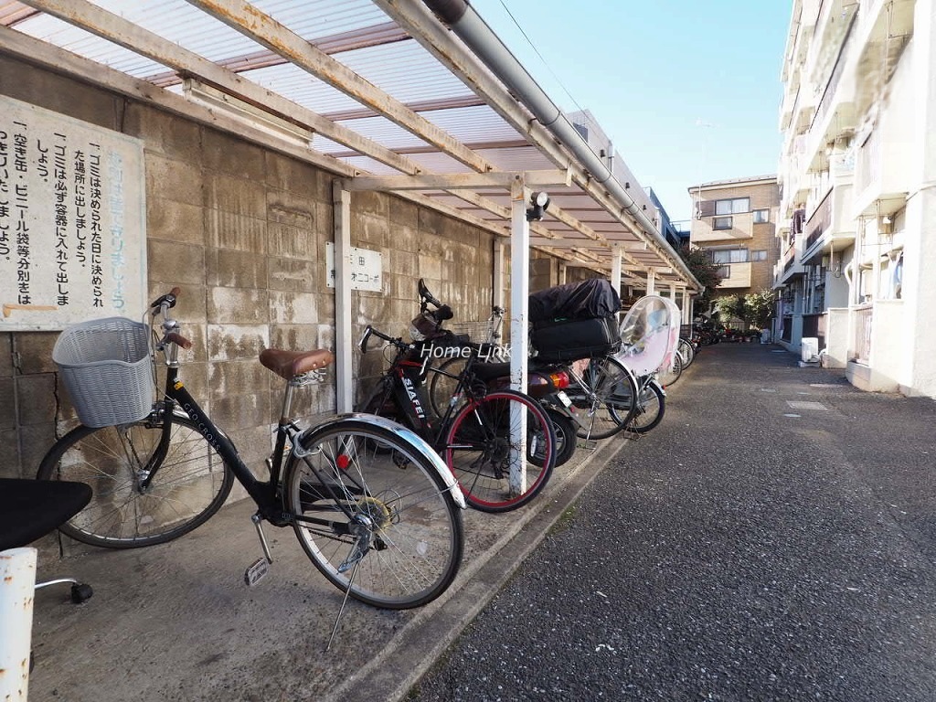 三田常盤台第二コーポ　駐輪場