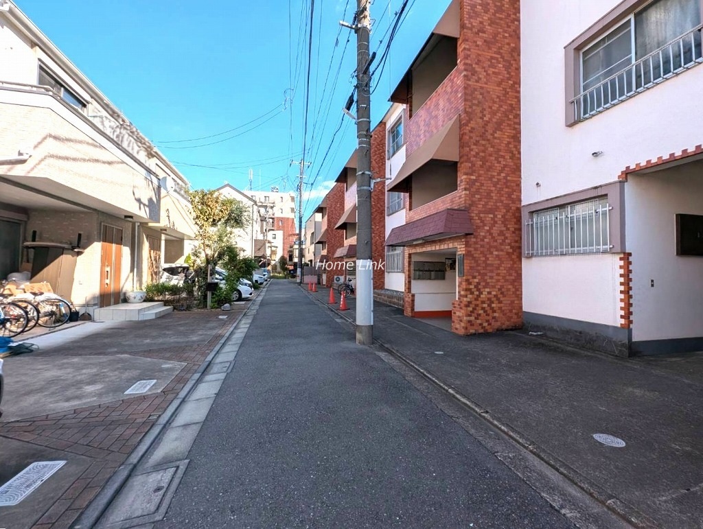 サンシュウ常盤台第二コーポ　前面道路
